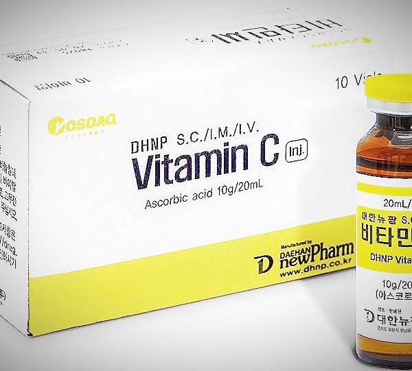 Vitamin C inj (Витамин С, аскорбиновая кислота 10 000 мг, 20 мл × 10 флаконов)